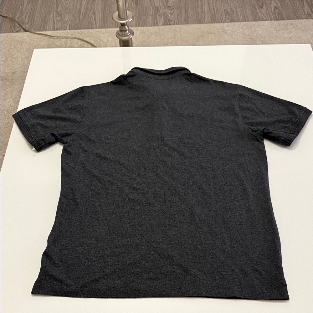 Members Only Charcoal Polo Shirt for Men Sz XL New without label - Picture 10 of 10